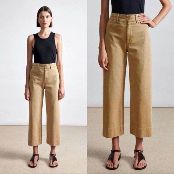 Apiece Apart Pants - Apiece Apart - Chino Merida Pant in Camel/ butter yellow